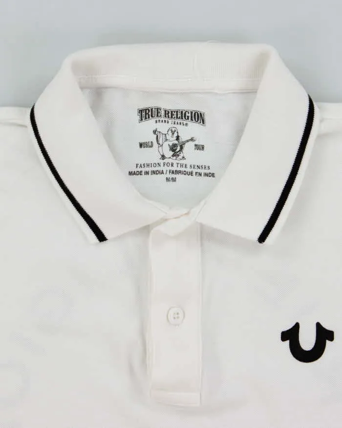 VIntage 2000's True Religion Small Logo Polo Shirt - M sold by Rokit product image thumbnail 5
