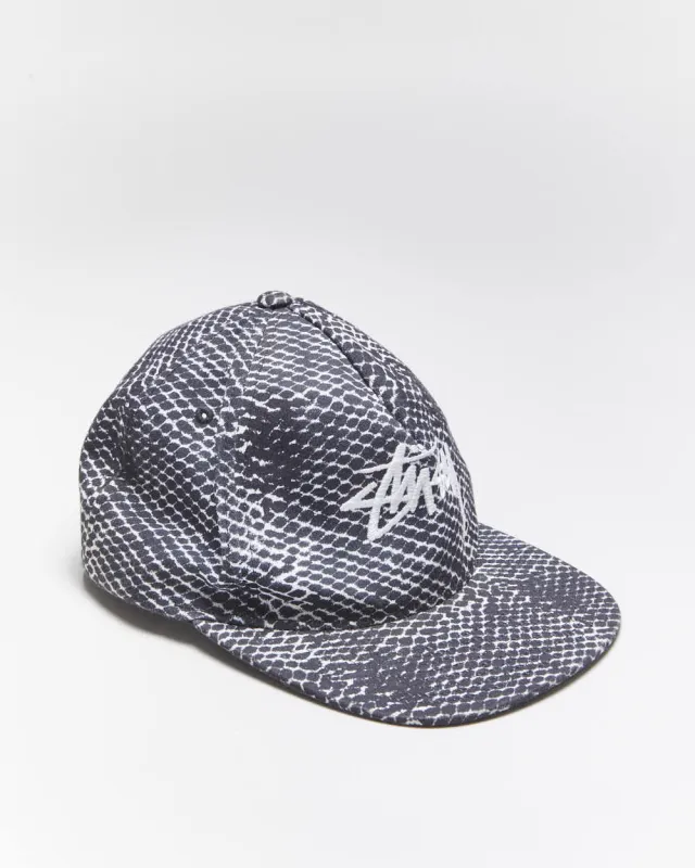 Vintage 2000's Stussy Patterned Snapback Cap - OS made by Stussy