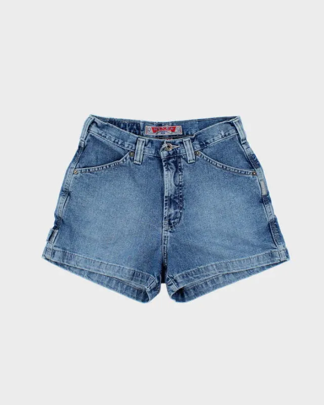 Vintage 90s 00s Silver Jeans Carpenter Denim Shorts - W26 sold by Rokit