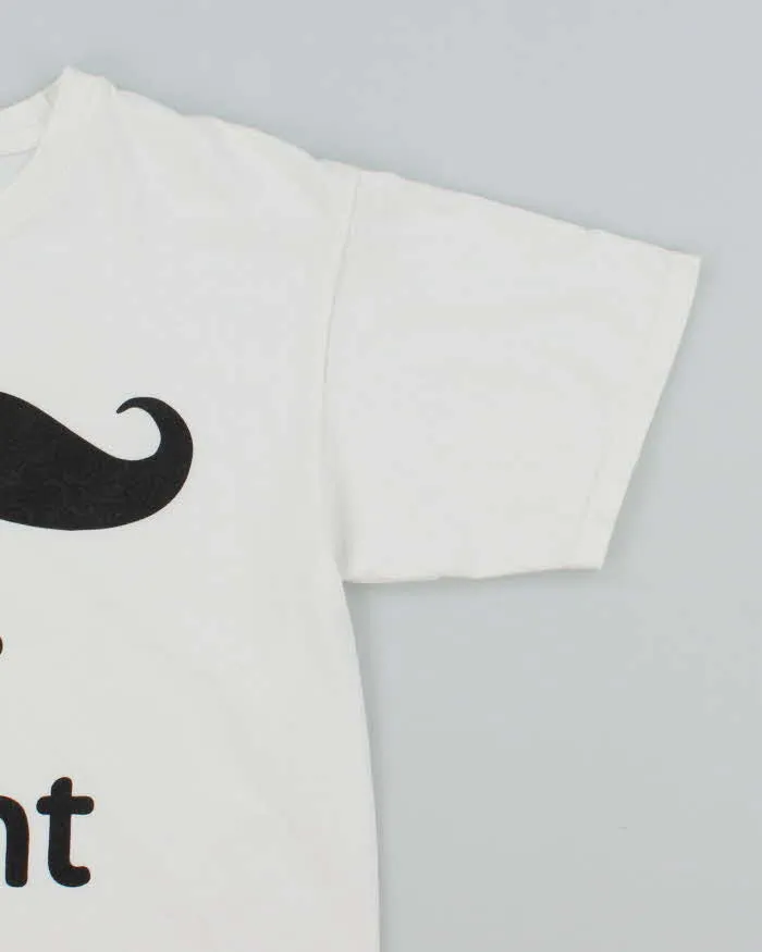 Vintage Y2K Mr Right Comedy Slogan T-Shirt - L sold by Rokit product image thumbnail 4
