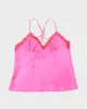 Vintage Y2k 00s Linea Donatella Satin Cami - L sold by Rokit