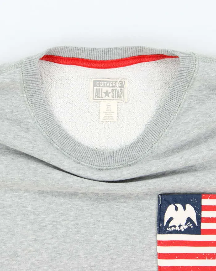 Vintage 2000's Converse Flag Pocket Sweatshirt - L sold by Rokit product image thumbnail 5