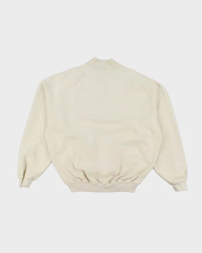 Cole Buxton Heavyweight Quarter Zip Warm Up Sweatshirt - M sold by Rokit product image thumbnail 2