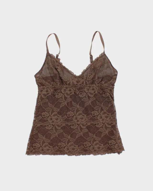Vintage Y2k 00s Lace Cami - S sold by Rokit