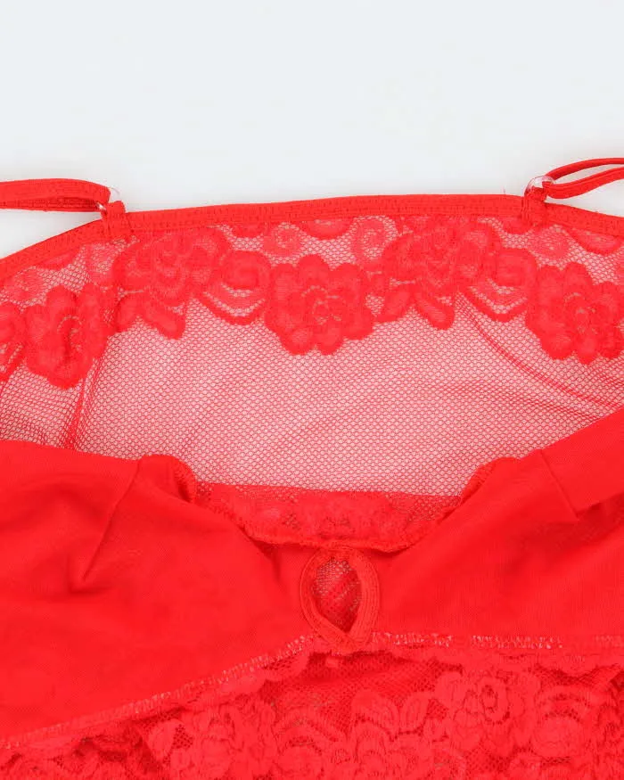 Vintage Y2k 00s Temptation Lace Cami - M sold by Rokit product image thumbnail 5