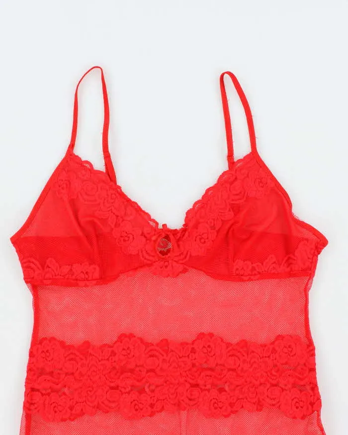 Vintage Y2k 00s Temptation Lace Cami - M sold by Rokit product image thumbnail 3