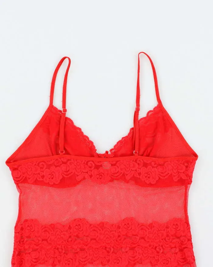 Vintage Y2k 00s Temptation Lace Cami - M sold by Rokit product image thumbnail 4