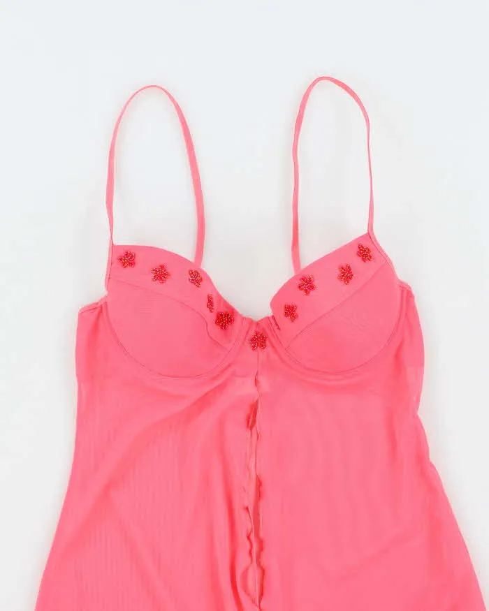Vintage Y2k 00s La Senza Beaded Mesh Cami - XS sold by Rokit product image thumbnail 3