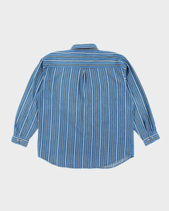 Vintage Dickies Loose Fit Oversized Striped Shirt - XL sold by Rokit product image thumbnail 2