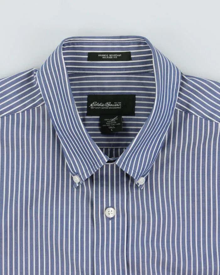 Vintage 2000's Eddie Bauer Oversized Striped Long Sleeve Shirt - L sold by Rokit product image thumbnail 5