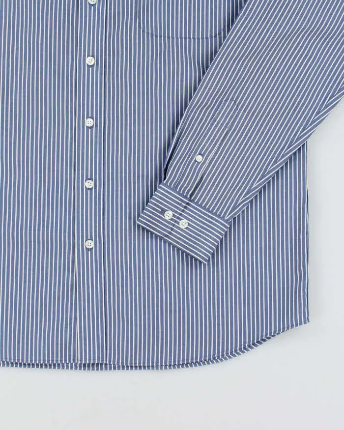 Vintage 2000's Eddie Bauer Oversized Striped Long Sleeve Shirt - L sold by Rokit product image thumbnail 4