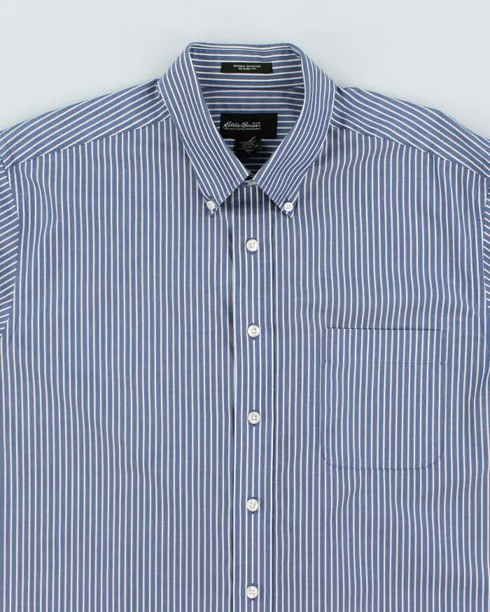 Vintage 2000's Eddie Bauer Oversized Striped Long Sleeve Shirt - L sold by Rokit product image thumbnail 3