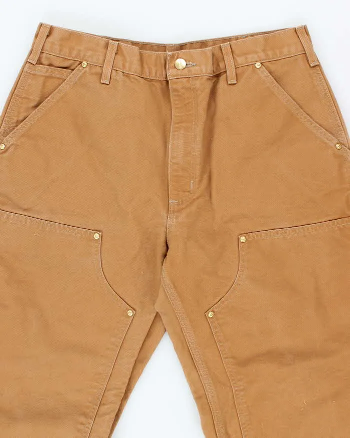 Vintage Carhartt Heavyweight Double Knee Carpenter Trousers - W32 L29 sold by Rokit product image thumbnail 3