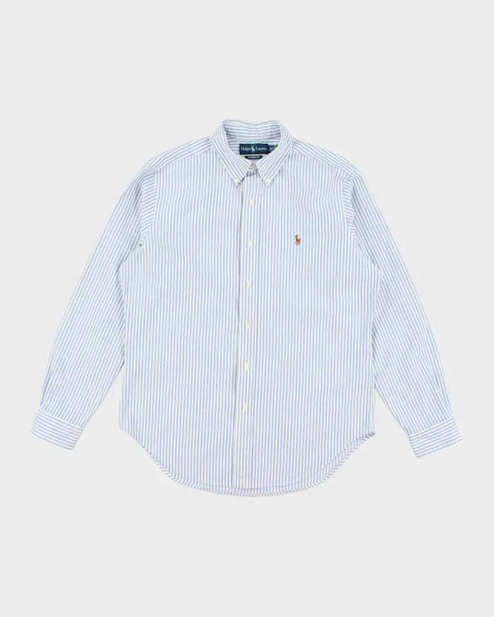 Vintage Ralph Lauren Striped Long Sleeve Shirt - M sold by Rokit