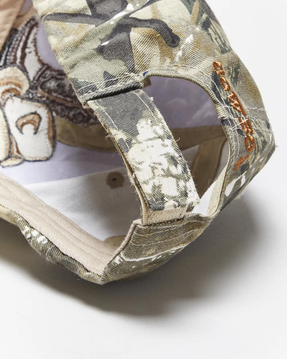 Vintage Y2K Cowboy Embroidered Camouflage Baseball Cap - OS sold by Rokit product image thumbnail 4