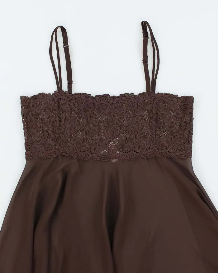 Vintage Y2k 00s La Vie En Rose Handkerchief Hem Slip Dress - M sold by Rokit product image thumbnail 3