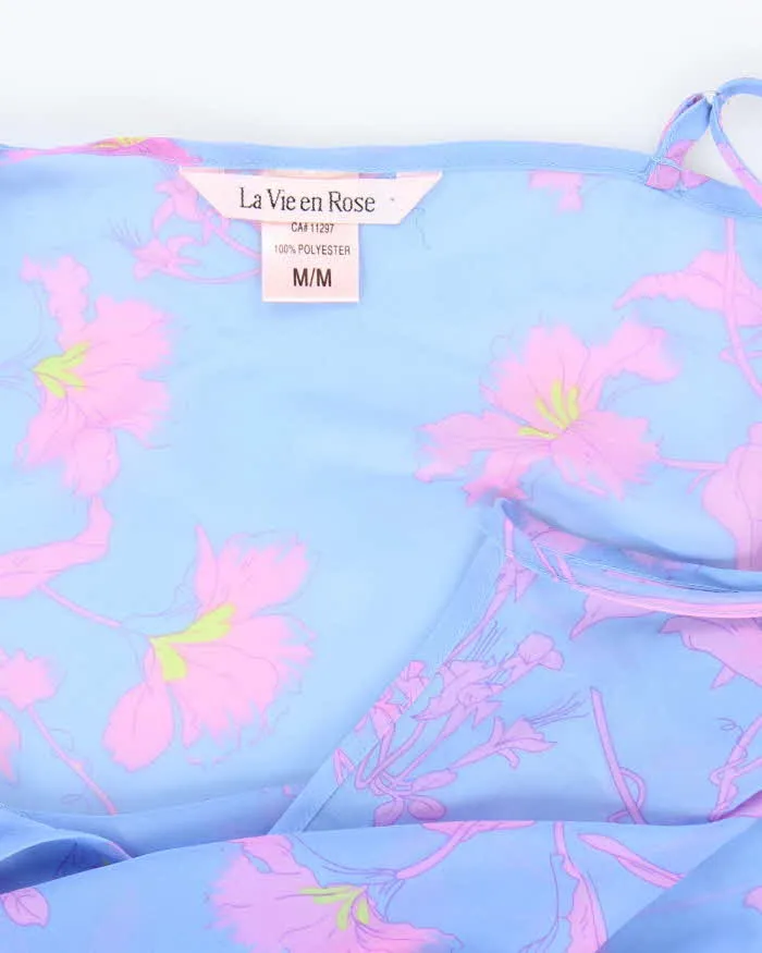 Vintage Y2k 00s La Vie En Rose Mesh Slip Dress - M sold by Rokit product image thumbnail 5