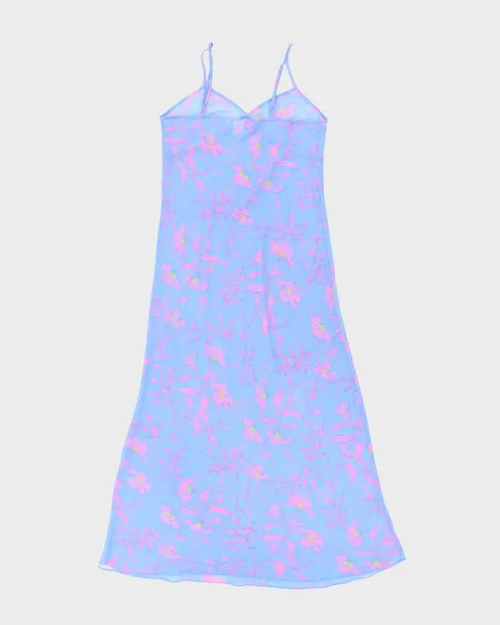 Vintage Y2k 00s La Vie En Rose Mesh Slip Dress - M sold by Rokit product image thumbnail 2