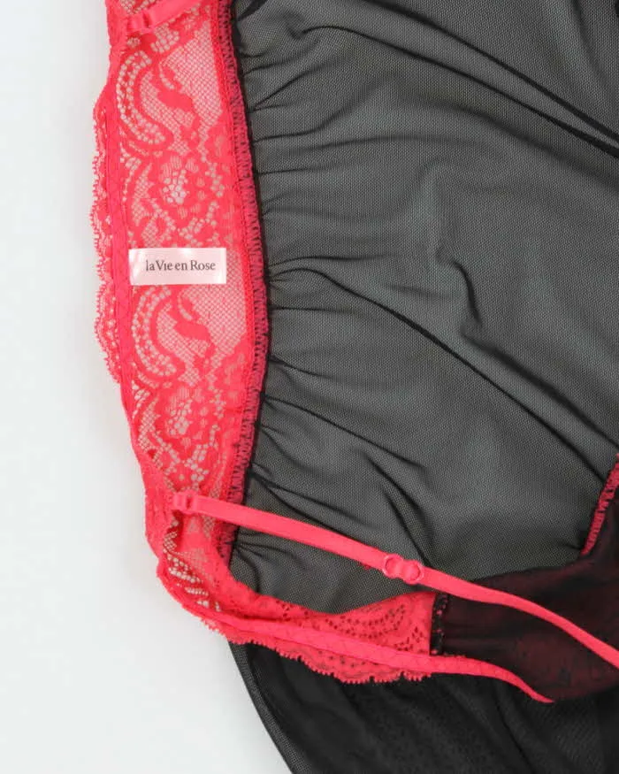 Vintage Y2k 00s LA Vie En Rose Mesh Cami - L sold by Rokit product image thumbnail 5