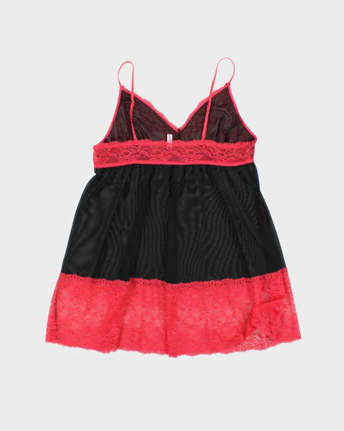 Vintage Y2k 00s LA Vie En Rose Mesh Cami - L sold by Rokit product image thumbnail 3