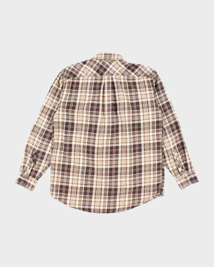 Vintage 00s Timberland Check Long Sleeve Shirt - M sold by Rokit product image thumbnail 2