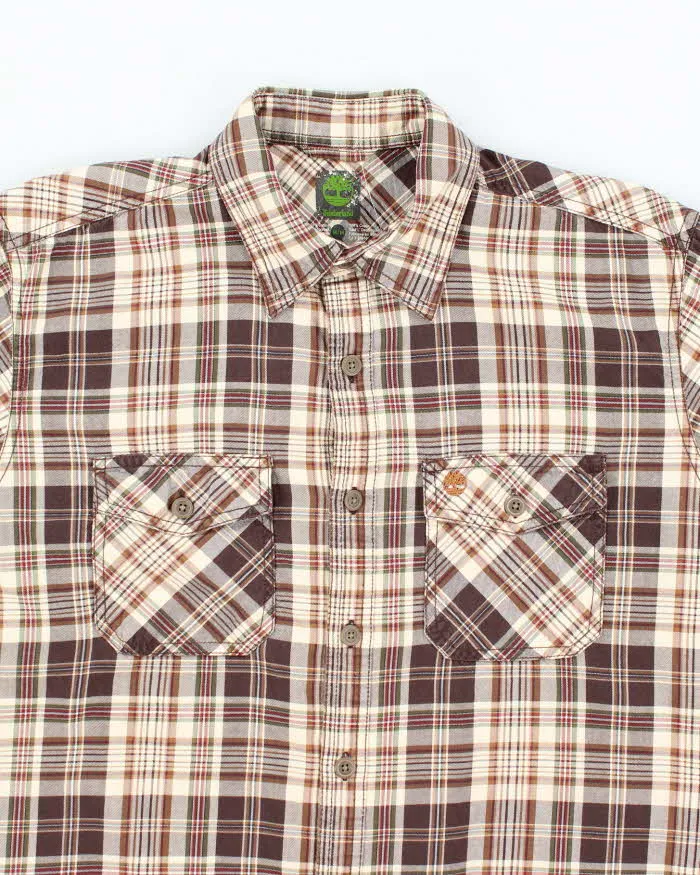 Vintage 00s Timberland Check Long Sleeve Shirt - M sold by Rokit product image thumbnail 3
