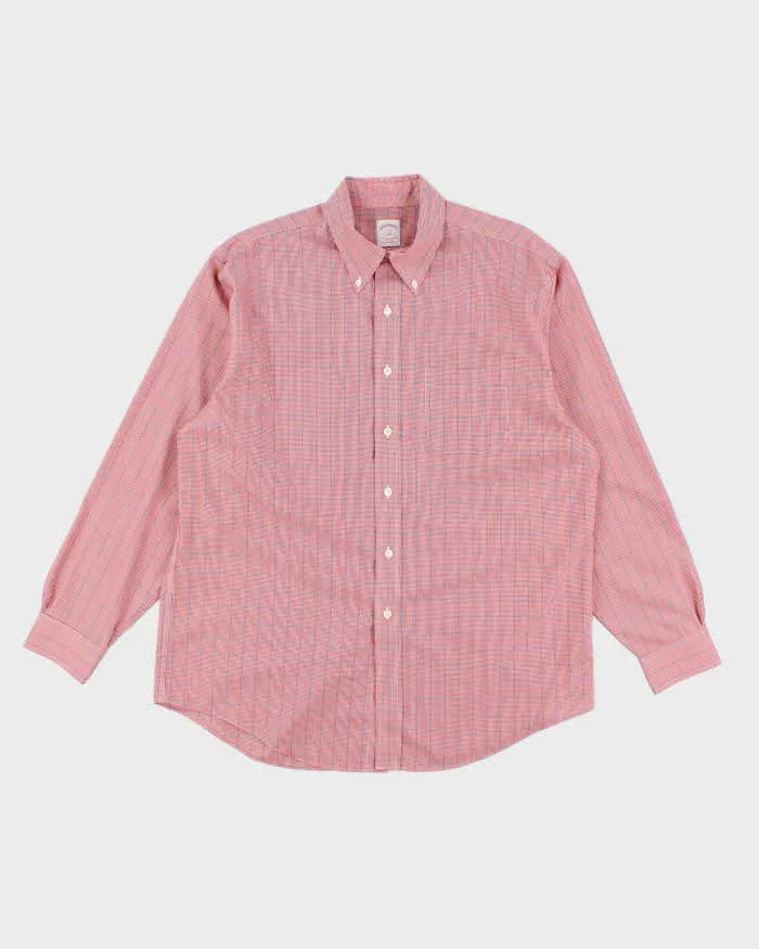 Vintage Brooks Brothers Check Long Sleeve Shirt - L sold by Rokit