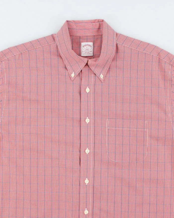 Vintage Brooks Brothers Check Long Sleeve Shirt - L sold by Rokit product image thumbnail 3