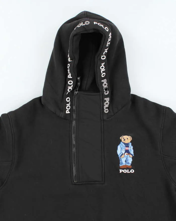 Vintage Polo Sport Embroidered Quarter Zip Hoodie - XL sold by Rokit product image thumbnail 3