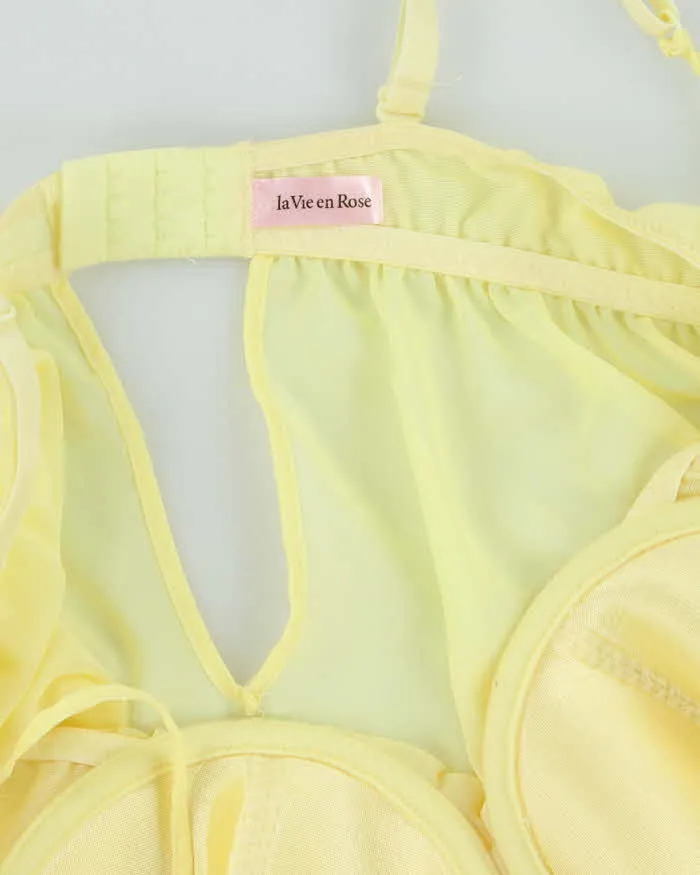 Vintage Y2k 00s La Vie En Rose Mesh Top - M sold by Rokit product image thumbnail 5