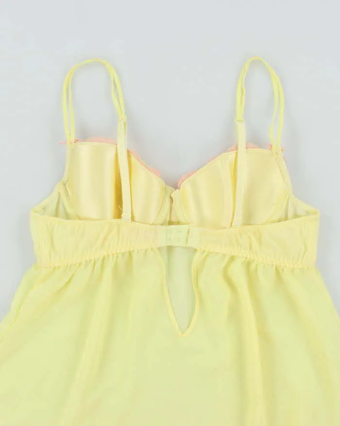 Vintage Y2k 00s La Vie En Rose Mesh Top - M sold by Rokit product image thumbnail 4