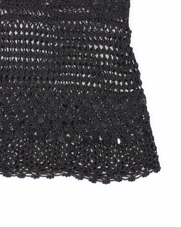 Vintage Y2k 00s Crochet Sequin Cami - S sold by Rokit product image thumbnail 5