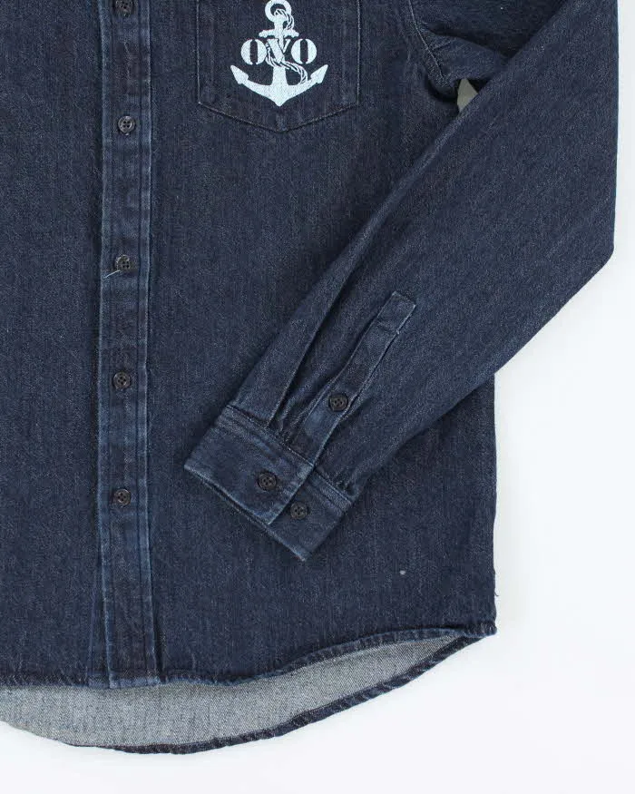 Vintage 2000's OVO Dark Wash Denim Shirt - S sold by Rokit product image thumbnail 4
