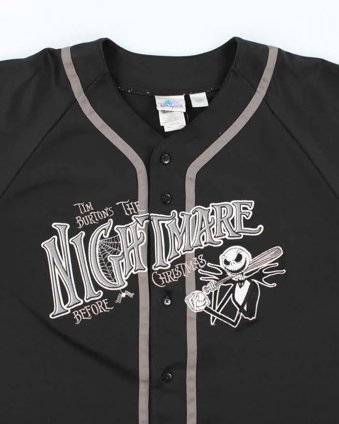 Vintage 2000's Disney Nightmare Before Christmas Embroidered Baseball Jersey - XXL sold by Rokit product image thumbnail 3