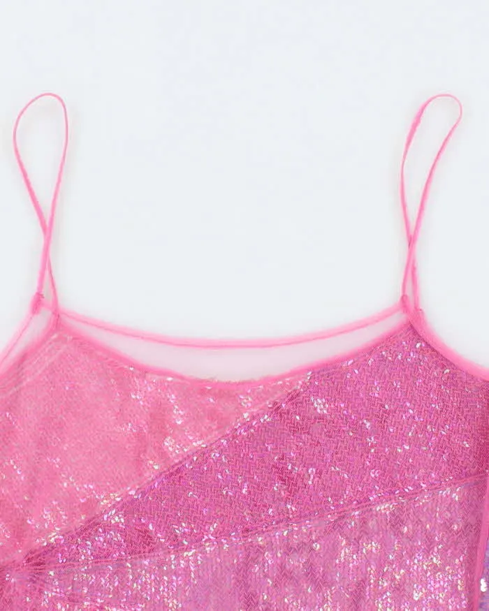 Vintage Y2k 00s Sequin Beaded Cami - S sold by Rokit product image thumbnail 5