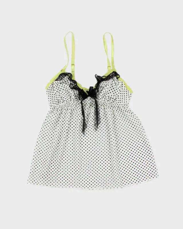 Vintage Y2k 00s Jacob Polka Dot Cami - S sold by Rokit