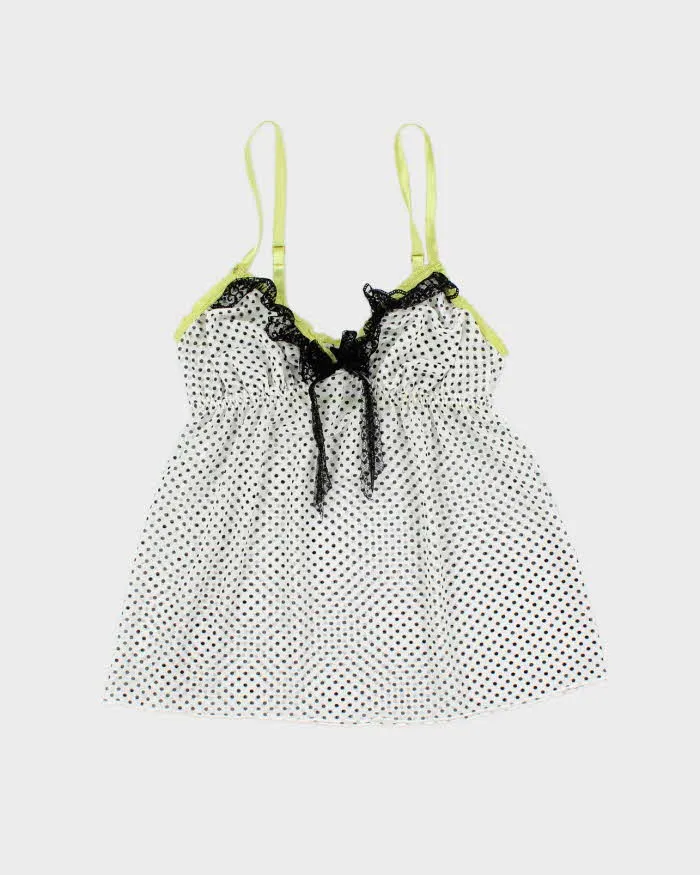 Vintage Y2k 00s Jacob Polka Dot Cami - S sold by Rokit