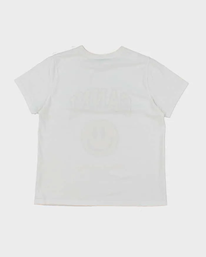 Ganni Have a Nice Day Smiley Face Graphic T-Shirt - M sold by Rokit product image thumbnail 2