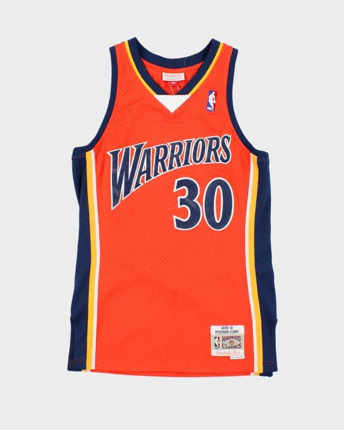 Vintage Mitchell & Ness Golden State Warriors NBA Jersey - M sold by Rokit