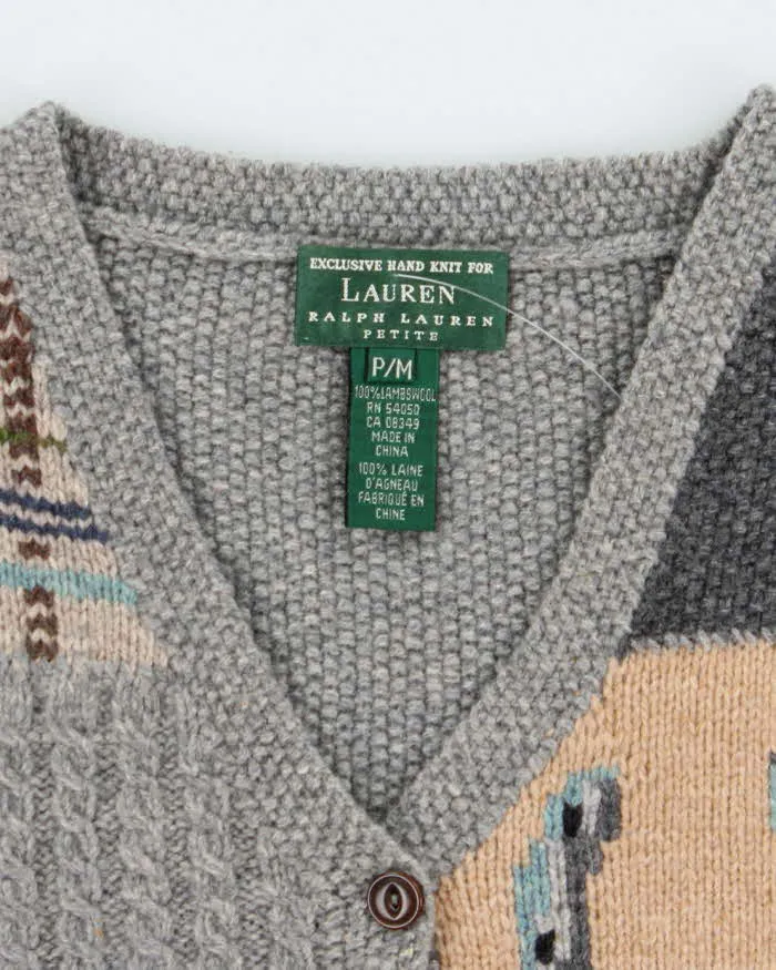 Vintage Ralph Lauren Wool Button Up Tank Knit - M sold by Rokit product image thumbnail 5