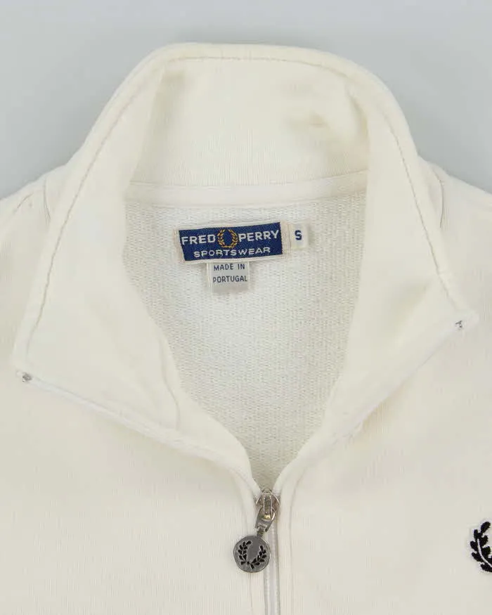 Vintage 90s Fred Perry Zip-Up Jumper - S sold by Rokit product image thumbnail 5