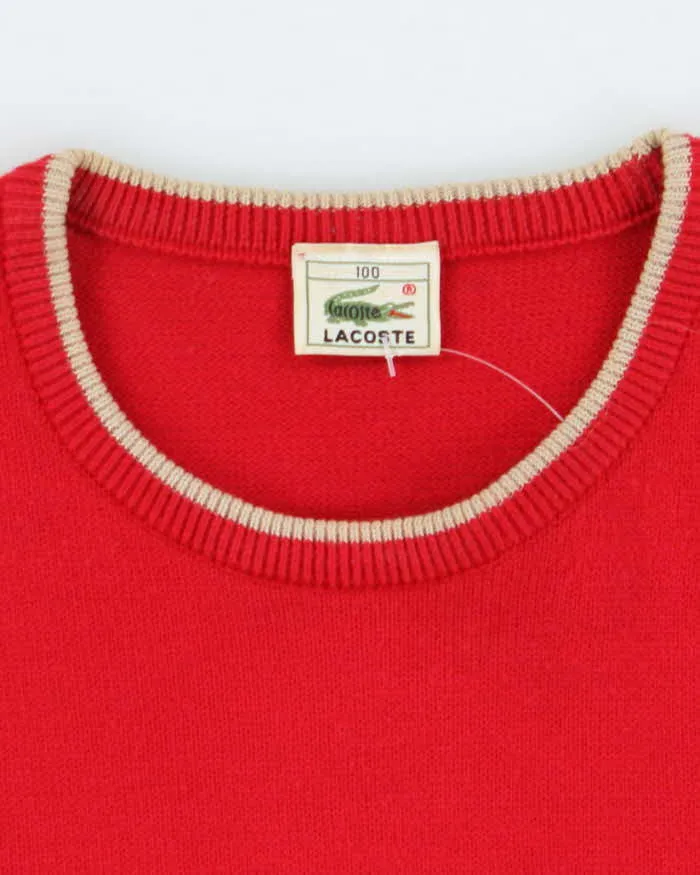 Vintage 90s Lacoste Tank Knit - S sold by Rokit product image thumbnail 5