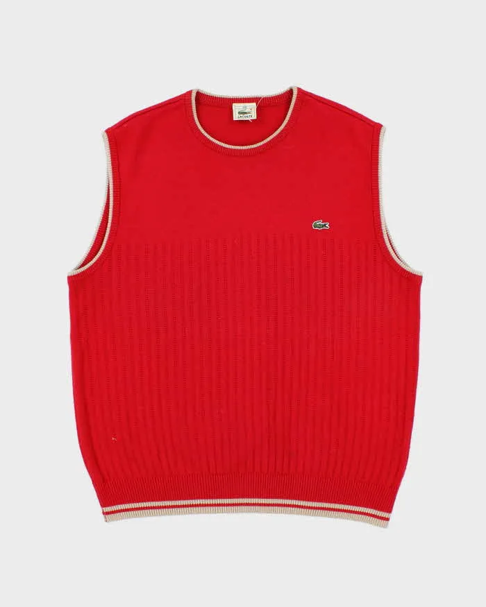 Vintage 90s Lacoste Tank Knit - S sold by Rokit