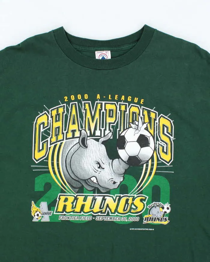 Vintage 2000's A League Soccer Champion Graphic T-Shirt - XL sold by Rokit product image thumbnail 2