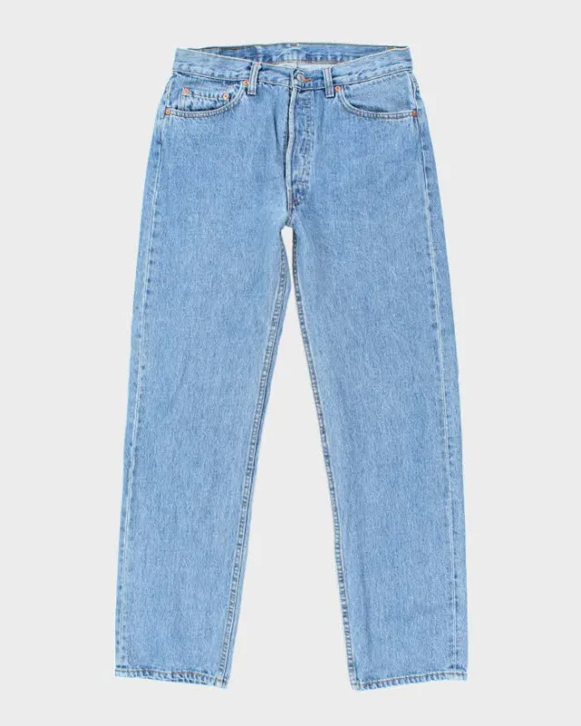 Vintage Levi's 501 Medium Wash Jeans - W34 L32 sold by Rokit