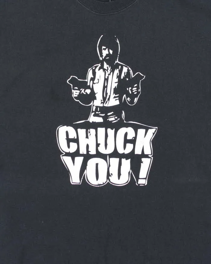 Vintage 2000's Chuck You Chuck Norris Graphic T-Shirt - L sold by Rokit product image thumbnail 3