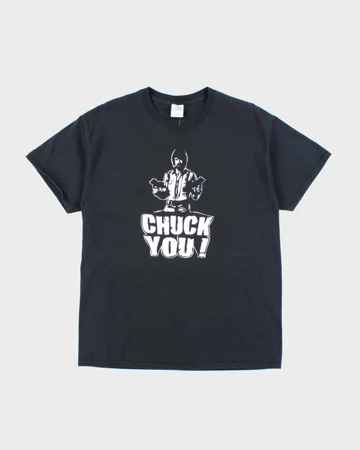 Vintage 2000's Chuck You Chuck Norris Graphic T-Shirt - L sold by Rokit