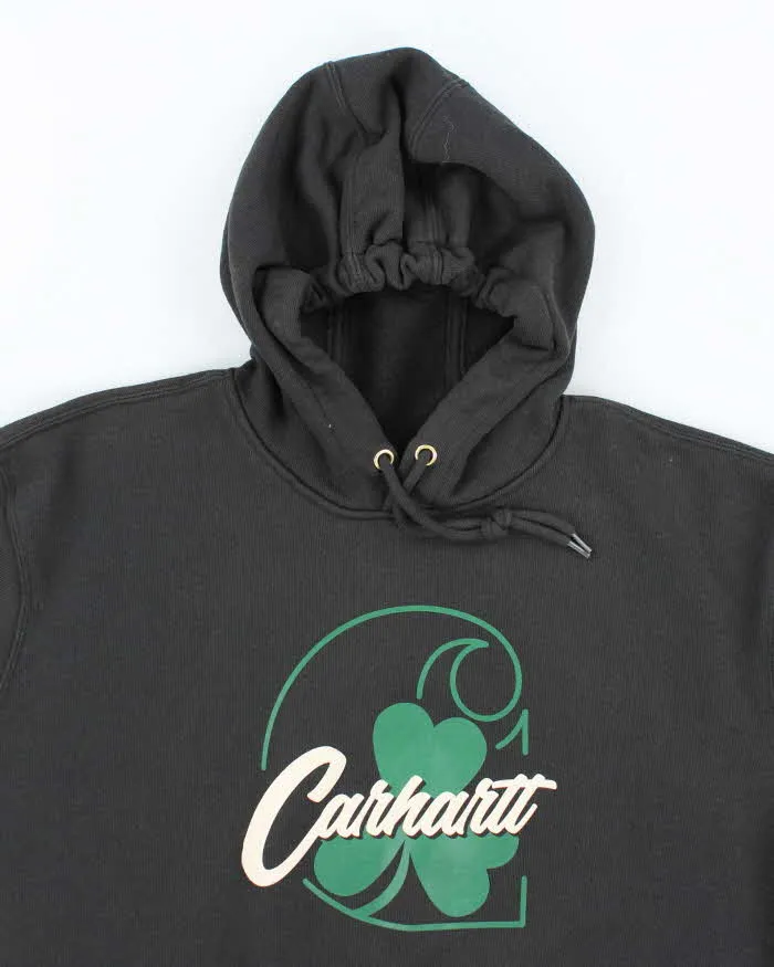 Vintage Carhartt Shamrock Logo Oversized Hoodie - L sold by Rokit product image thumbnail 2
