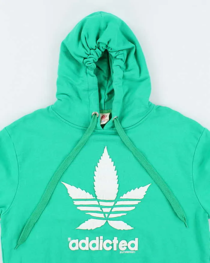 Vintage Y2K Addicted Amsterdam Patch Hoodie - XL sold by Rokit product image thumbnail 3