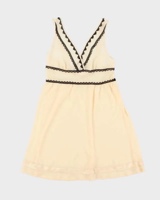 Vintage Y2k 00s Victoria's Secret Angels Sheer Slip Dress - S sold by Rokit